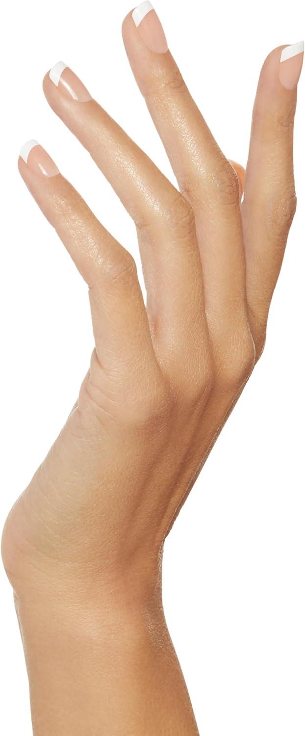 Salon Acrylic French Nails – Real Short (28 Nails) with Glue KSA11C