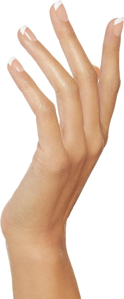 Salon Acrylic French Nails – Real Short (28 Nails) with Glue KSA11C