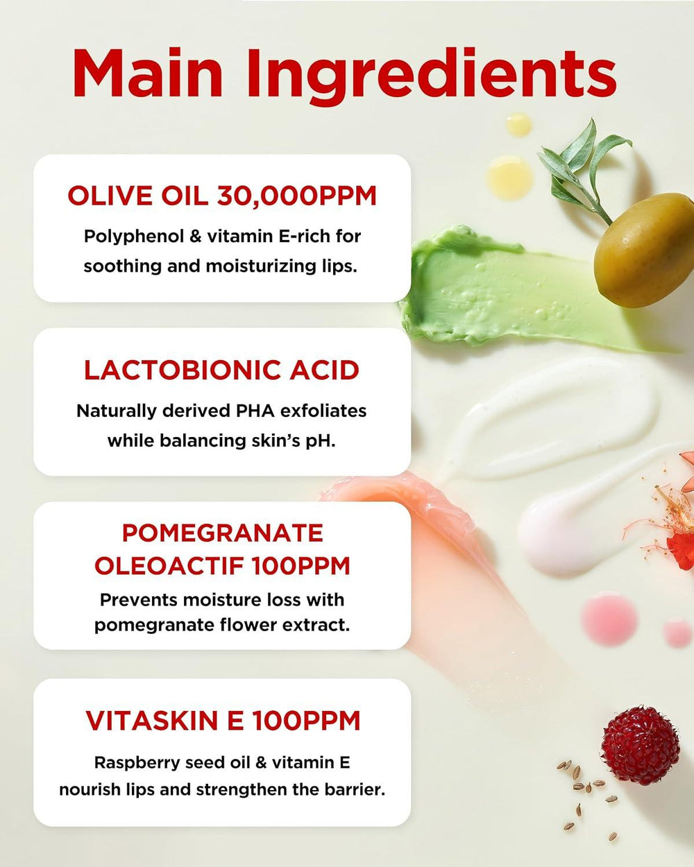 Vita Glazed Lip Mask Overnight Hydrating Lip Mask - 20ml