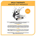 Milk Therapy Creamy Milk Mask – Hair Mask with Milk Protein & 12 Amino Acids for Dry & Damaged Hair - 25ml - 2psc