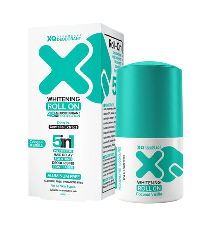 Dreamcare Whitening Roll-On Deodorant Coconut Vanilla – 5-in-1 Aluminum Free Alcohol Free Parabens Free - 50ml