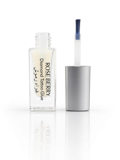 Diamond Tattoo Eyelash Glue -Waterproof Sweatproof Vegan Clear Adhesive for False Lashes - 10ml