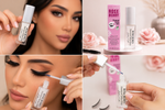 Diamond Tattoo Eyelash Glue -Waterproof Sweatproof Vegan Clear Adhesive for False Lashes - 10ml