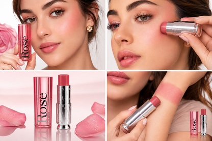 Blush Stick 002 Pink - PH-Activated Dewy Glow Cream Blush Stick - 10g