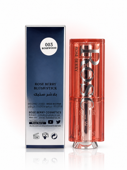 Blush Stick 003 Rosewood - Dewy Glow Cream Blush - 10g