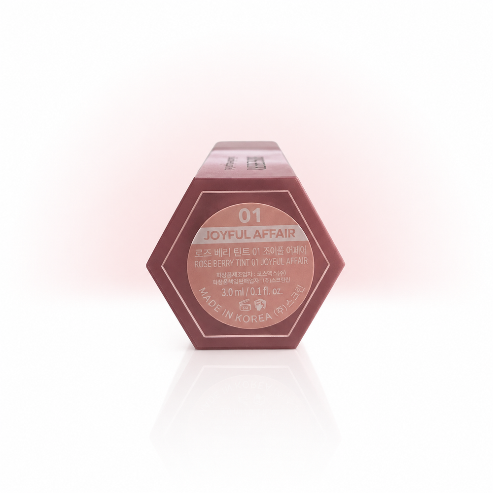 Color Bloom Liquid Blush Super Dewy - Shade 01 Joyful Affair – Sponge Tip Applicator Lip & Cheek Tint - 8ml