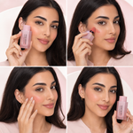 Color Bloom Liquid Blush Super Dewy - Shade 03 SOFT FIG - Sponge Tip Applicator Lip & Cheek Tint - 8ml