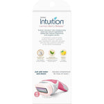 Intuition Lemon Berry Breeze Women’s Razor – 1 Handle + 2 Cartridges - 4 Blades, Built-in Moisturizing Solid