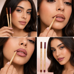 Signature Lip Pencil - Shades 06 & 08 - Matte Lip Liner Pencil - Bundle - 2g Pc