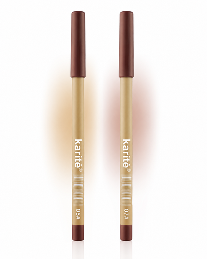 Signature Lip Pencil - Shades 05 & 07 - Matte Lip Liner Pencil - Bundle - 2g Pc