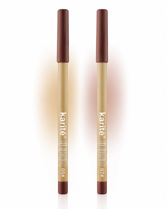 Signature Lip Pencil - Shades 05 & 07 - Matte Lip Liner Pencil - Bundle - 2g Pc