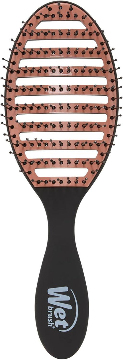Ceramic Speed Dry Detangling Hair Brush for Wet & Dry Hair – Black