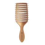 Professional Quick Dry Vented Hair Brush – Heat-Resistant Bristles for Faster Blow Drying & Detangling - Gold