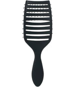 Professional Quick Dry Vented Hair Brush – Heat-Resistant Bristles for Faster Blow Drying & Detangling - Black