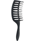 Professional Quick Dry Vented Hair Brush – Heat-Resistant Bristles for Faster Blow Drying & Detangling - Black