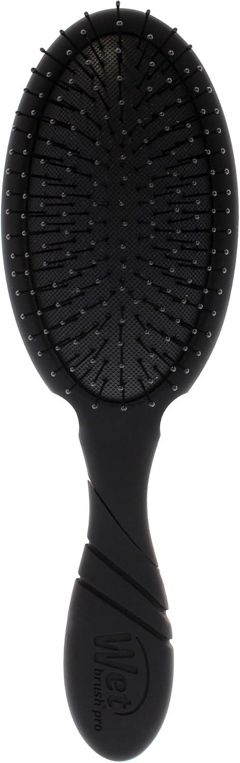 Pro Detangler – IntelliFlex Bristles Hairbrush for Wet & Dry Hair, All Hair Types - Frost Black