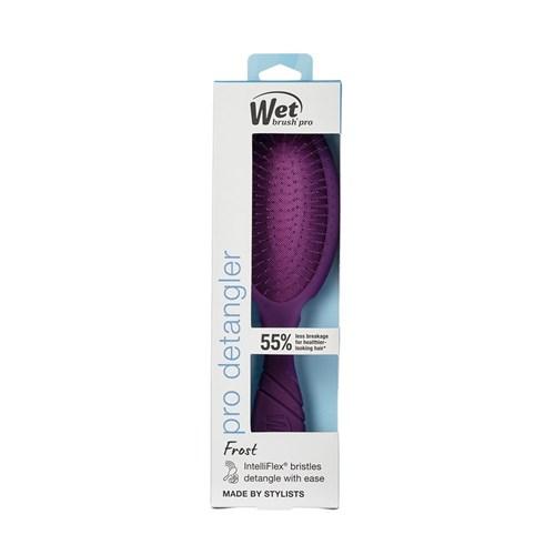 Pro Detangler – IntelliFlex Bristles Hairbrush for Wet & Dry Hair, All Hair Types - Frost Purple