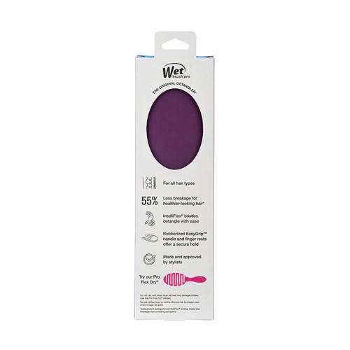 Pro Detangler – IntelliFlex Bristles Hairbrush for Wet & Dry Hair, All Hair Types - Frost Purple