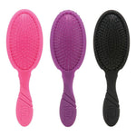 Pro Detangler – IntelliFlex Bristles Hairbrush for Wet & Dry Hair, All Hair Types - Frost Purple