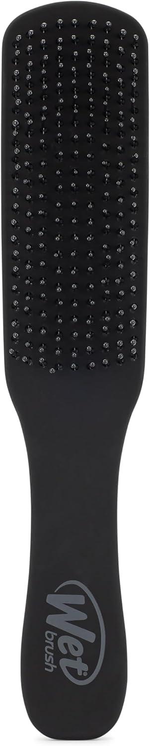Men’s Detangler Hair Brush - IntelliFlex Bristles for Wet Dry Hair - Black