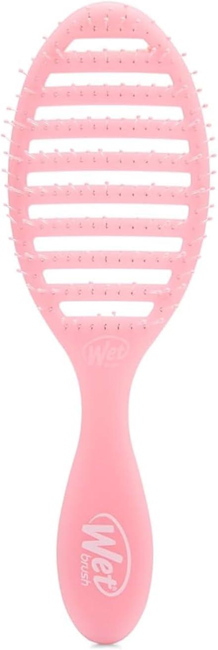 Speed Dry Vented Detangling Hair Brush – Blow Dry Safe for All Hair Types - Pink