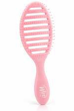 Speed Dry Vented Detangling Hair Brush – Blow Dry Safe for All Hair Types - Pink