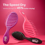 Speed Dry Vented Detangling Hair Brush – Blow Dry Safe for All Hair Types - Pink