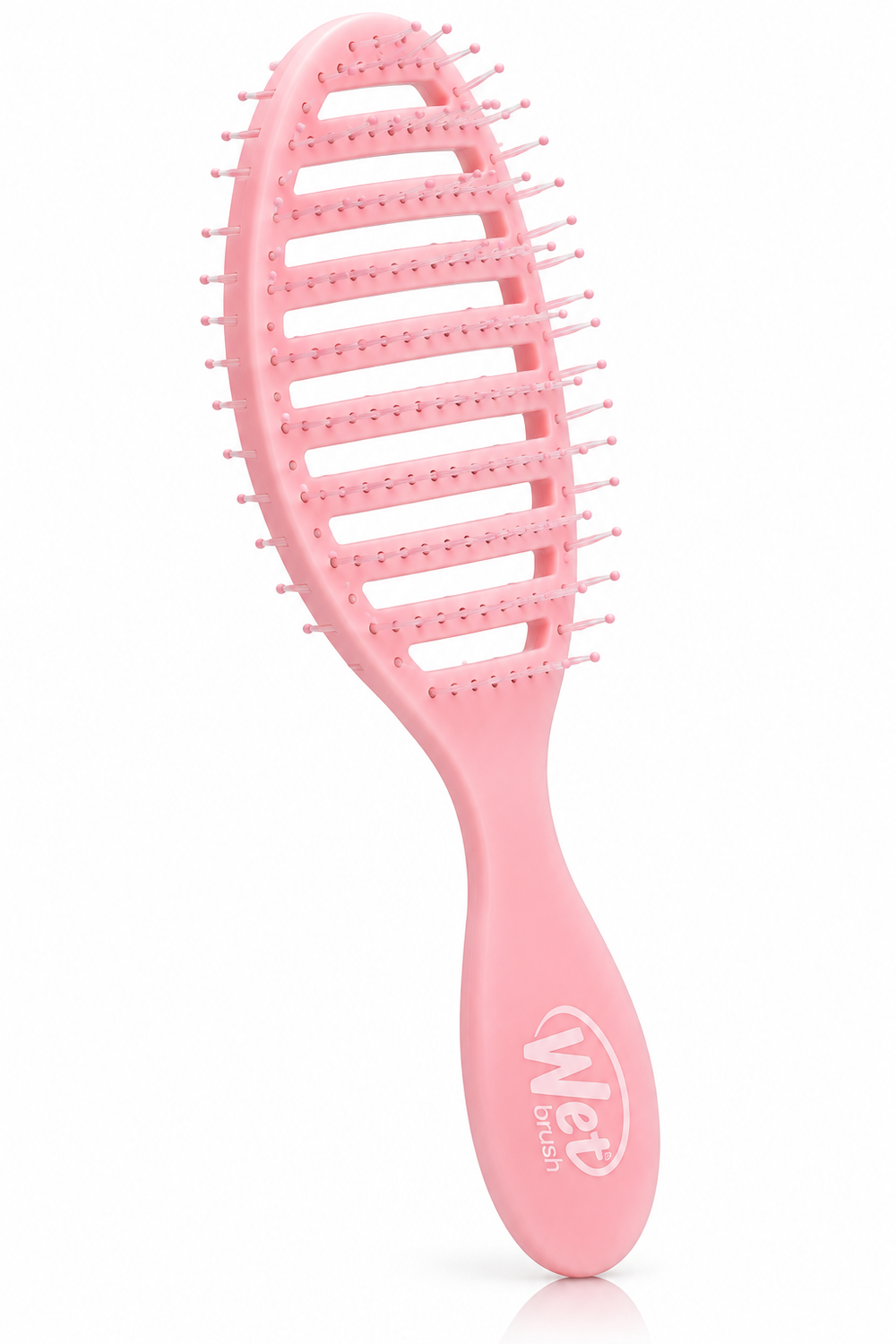 Speed Dry Vented Detangling Hair Brush – Blow Dry Safe for All Hair Types - Pink