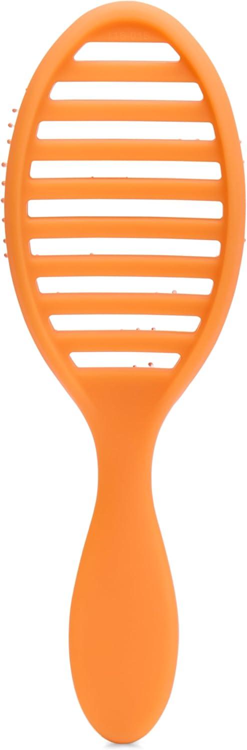 Speed Dry Vented Detangling Hair Brush – Blow Dry Safe for All Hair Types - Orange
