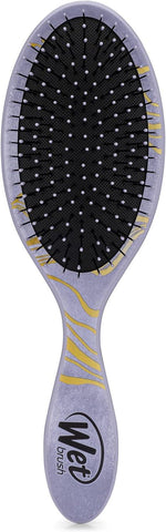 Disney Princess Original Detangler Hair Brush – Purple Paddle Brush with Ultra-Soft IntelliFlex Bristles for Wet & Dry Hair - Ariel