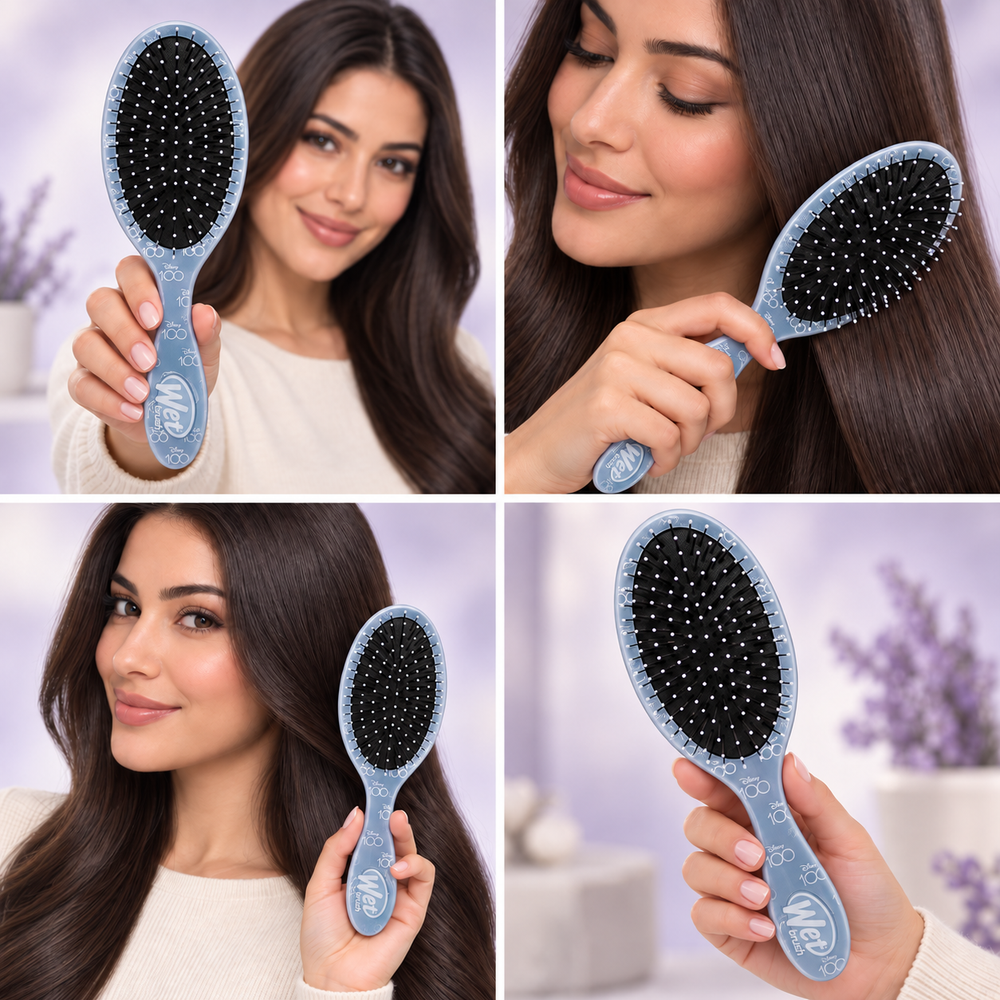 Original Detangler Disney 100 - Hair Brush IntelliFlex Bristles - Elsa