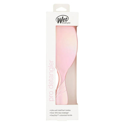 Pro Detangler – IntelliFlex Bristles Hairbrush for Wet & Dry Hair - Pearlescent Pink
