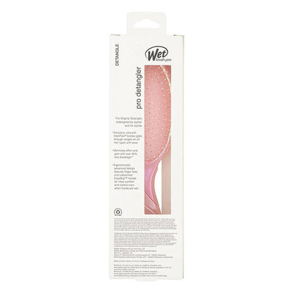 Pro Detangler – IntelliFlex Bristles Hairbrush for Wet & Dry Hair - Pearlescent Pink