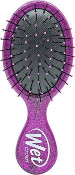 Disney Princess Jasmine Mini Detangler Hair Brush – Purple Glitter
