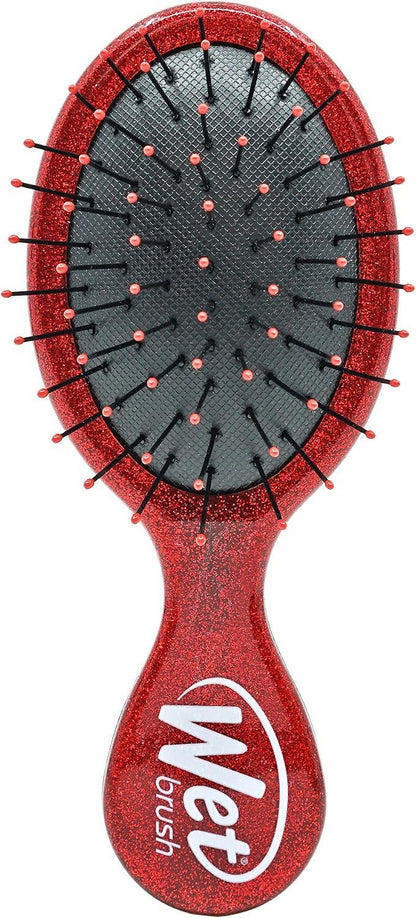Disney Princess Snow White Mini Detangler Hair Brush – Red Glitter