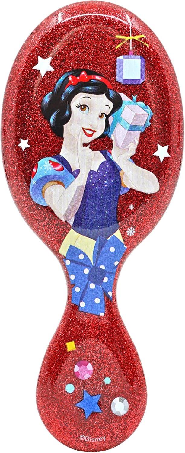 Disney Princess Snow White Mini Detangler Hair Brush – Red Glitter