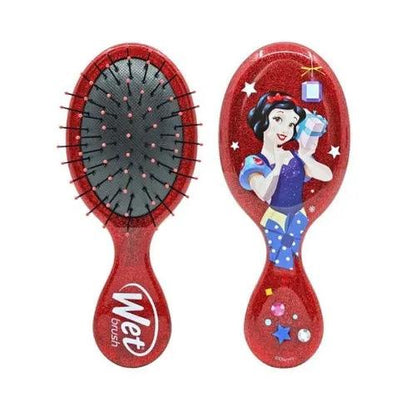 Disney Princess Snow White Mini Detangler Hair Brush – Red Glitter