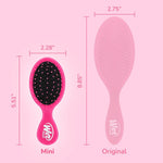 Disney Princess Snow White Mini Detangler Hair Brush – Red Glitter