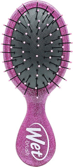 Disney Princess Rapunzel Mini Detangler Hair Brush – Pink Glitter