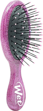 Disney Princess Rapunzel Mini Detangler Hair Brush – Pink Glitter