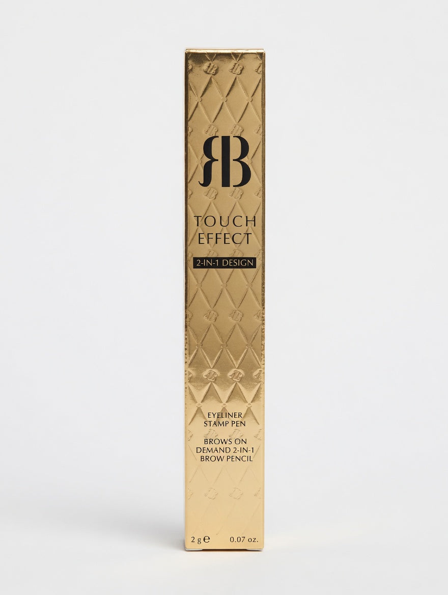 TOUCH EFFECT 2 IN 1 DESIGN EYELINER STAMP PEN 2g