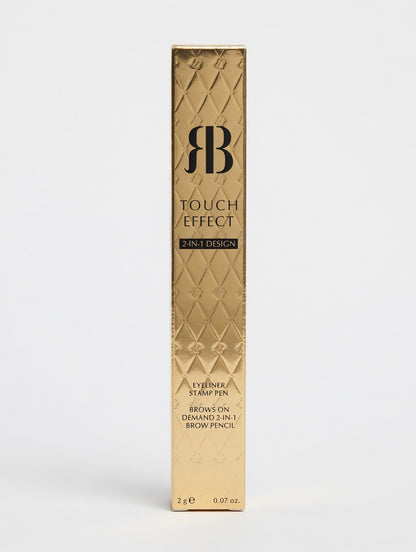 TOUCH EFFECT 2 IN 1 DESIGN EYELINER STAMP PEN 2g