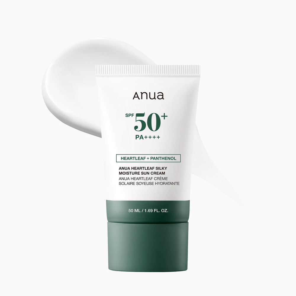 ANUA HEARLEAF SILKY MOISTURE SUNCREAM 50ml