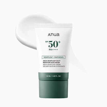 ANUA HEARLEAF SILKY MOISTURE SUNCREAM 50ml